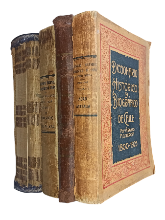 Diccionario HistÃ³rico y BiogrÃ¡fico de Chile (5 tomos en 4 volÃºmenes)