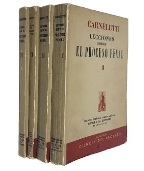 Lecciones sobre el Proceso Penal (4 tomos)