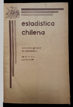 EstadÃ­sticas Chilena 1938