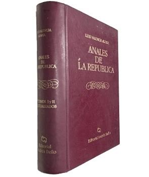 Anales de la RepÃºblica (2 tomos en 1 volumen)