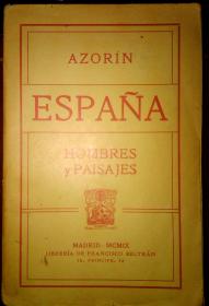 EspaÃ±a. Hombres y Paisajes