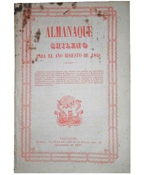 Almanaque Chileno para el aÃ±o de 1848