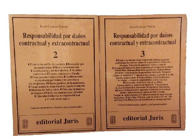 Responsabilidad por DaÃ±os Contractural y Extracontractural 2 volÃºmenes