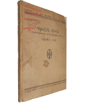 WhoÂ´s Who (GuÃ­a Profesional de la IngenierÃ­a en Chile)