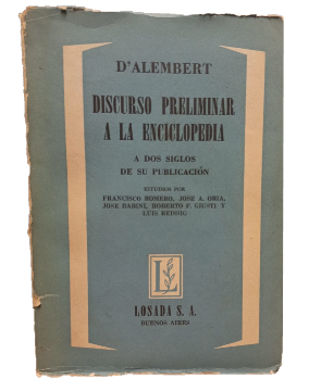 Discurso Preliminar a la Enciclopedia