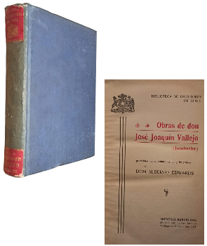 Obras de Don JosÃ© JoaquÃ­n Vallejo (Jotabeche)