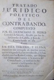 Tratado JurÃ­dico PolÃ­tico del Contrabando