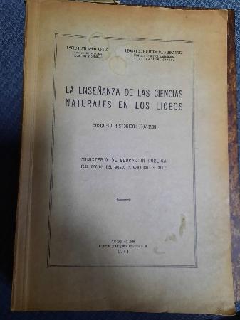 La EnseÃ±anza de las Ciencias Naturales en los Liceos