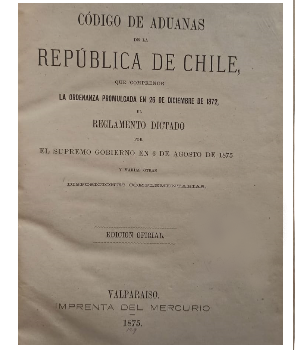 CÃ³digo de Aduanas de la RepÃºblica de Chile