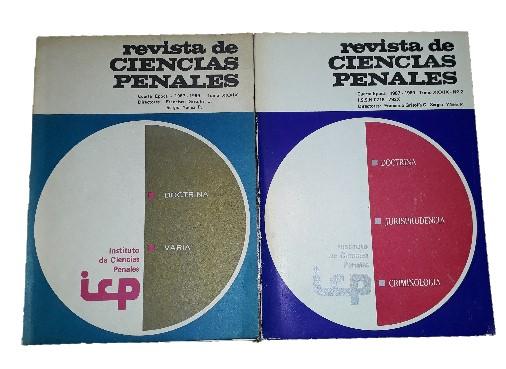 Revista de Ciencias Penales Tomo XXXlX 2 volÃºmenes