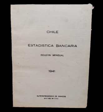 Chile, EstadÃ­stica Bancaria 1941