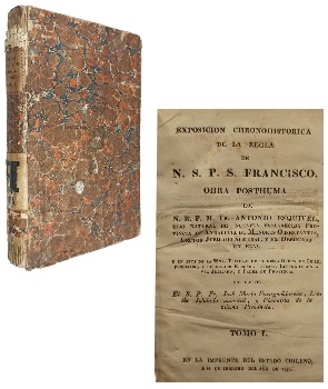 ExposiciÃ³n Chronohistorica de la Regla de N S P S Francisco