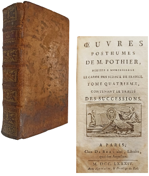 Ouvres Posthumes de M. Pothier: Le traitÃ© des Successions (Tome 4)