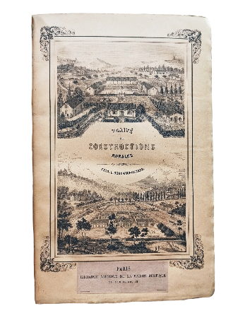 TraitÃ© des Constructions Rurales et de Leur Disposition (Primera parte)