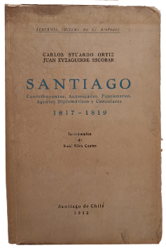 Santiago: Contribuyentes, Autoridades, Funcionarios, Agentes DiplomÃ¡ticos y Consulares 1817-1819