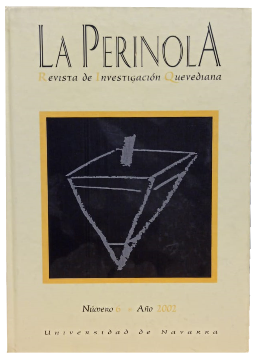 La Perinola, Revista de InvestigaciÃ³n Quevediana