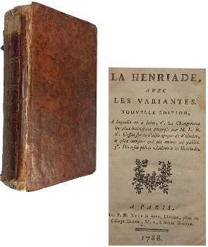 La Henriade avec Les Variantes