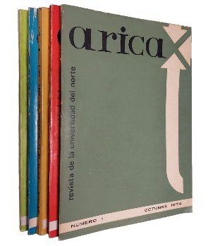 Arica. Revista de la Universidad del Norte. (Primeros 5 NÃºmeros)