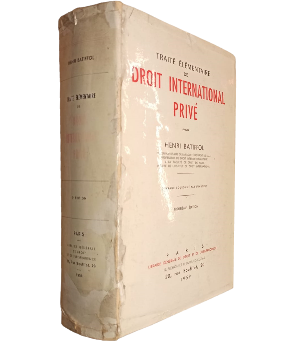 TraitÃ© ElÃ©mentaire de Droit International PrivÃ©