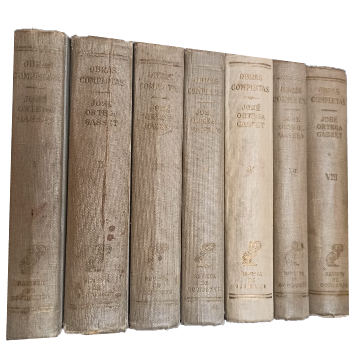 Obras Completas de JosÃ© Ortega y Gasset (I, II, III, IV, V,VI y VIII)