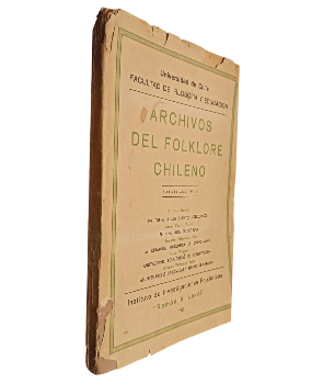 Archivos del Folklore Chileno. FascÃ­culo NÂ°8