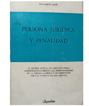 Persona JurÃ­dica y Penalidad