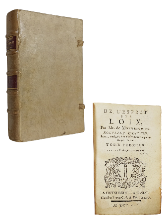 De LâEspirit des Loix (Tome premier)