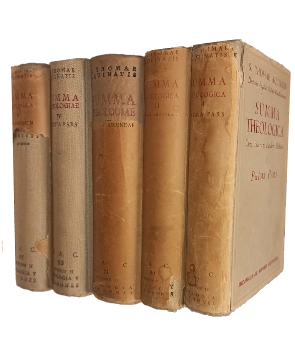 Summa Theologica (5 volÃºmenes) (LatÃ­n)
