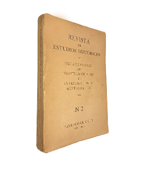 Revista de Estudios HistÃ³ricos, Ãrgano Oficial del Instituto Chileno de Investigaciones GenealÃ³gicas NÂ°2