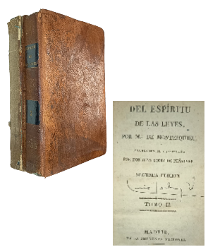 Del EspÃ­ritu de las Leyes (Tomo II y III)