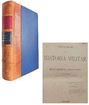 Estudios sobre Historia Militar (2 tomos + atlas en mismo volumen)