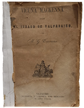 VicuÃ±a Mackenna Ante el Jurado de ValparaÃ­so (2 obras en un mismo tomo)  