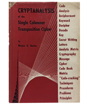 Cryptanalysis of The Single Columnar Transposition Cipher