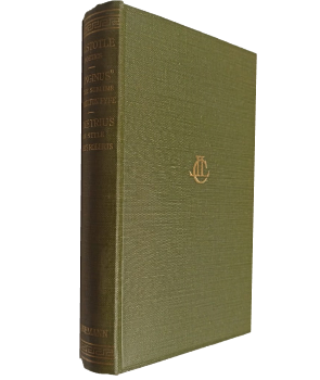 Aristotle the Poetics - Longinus on the Sublima - Demetrius on Style