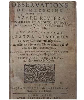 Les Observations de Medecine