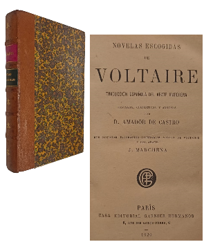 Novelas Escogidas de Voltaire 