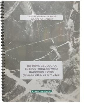 Informe GeolÃ³gico Estructural de Mina Radomiro Tomic (Bancos 2885, 2840 y 2825)