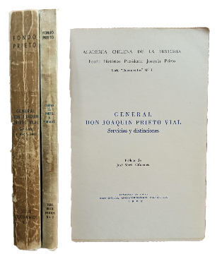 General Don JoaquÃ­n Prieto Vial, Servicios y Distinciones (2 volÃºmenes) 