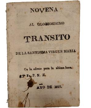Novena al Gloriosisimo Transito de la Santisima Virgen Maria