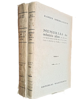 Memorias de Ochenta AÃ±os (2 tomos)