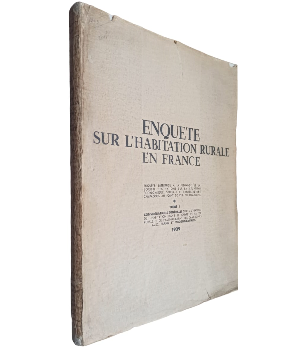 Enquete Sur lÂ´Habitation Rurale en France ( Tomo 1)