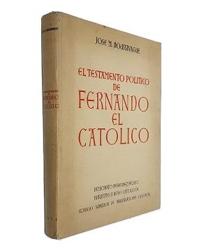 El Testamento PolÃ­tico de Fernando el CatÃ³lico