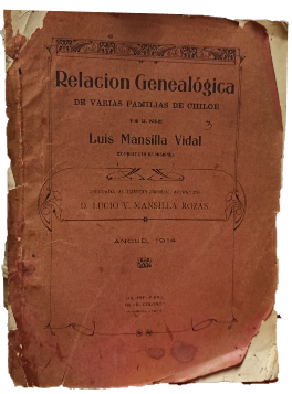 RelaciÃ³n GenealÃ³gica de Varias Familias de ChiloÃ© 