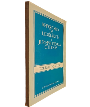 Repertorio de LegislaciÃ³n y Jurisprudencia Chilenas CÃ³digo de Aguas